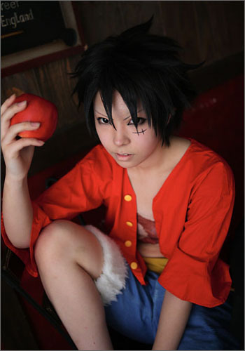 ONEPIECE モンキー D ルフィ 風 ウィッグ