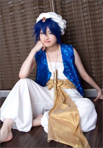 マギ アラジン 風 ウィッグ