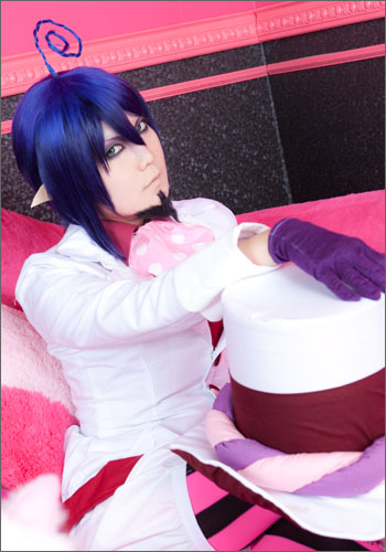 青の祓魔師 メフィスト フェレス 風 ウィッグ