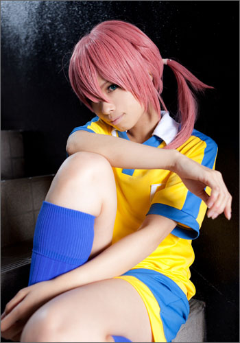 イナズマイレブンGO 霧野 蘭丸 風 ウィッグ