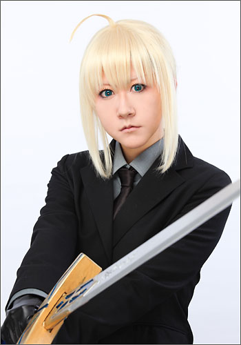 Fate/Zero セイバー 風 ウィッグ