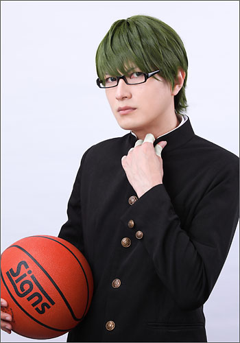 黒子のバスケ 緑間 真太郎 風 ウィッグ