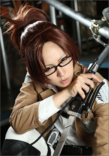 進撃の巨人 ハンジ ゾエ 風 ウィッグ