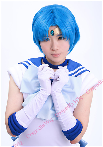 セーラームーン マーキュリー 風 ウィッグ