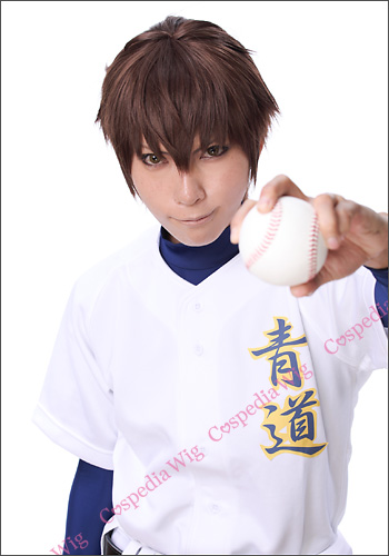 ダイヤのA 沢村 栄純 風 ウィッグ