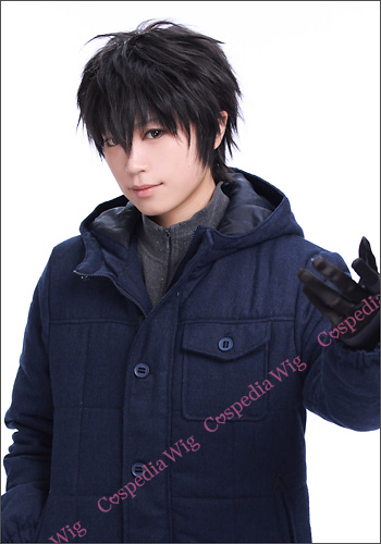 PSYCHO-PASS サイコパス鹿矛囲 桐斗 風 ウィッグ