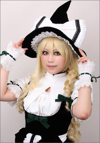 東方Project 霧雨魔理沙 風 ウィッグ