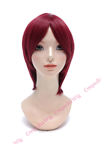 シンプルショート ボルドー