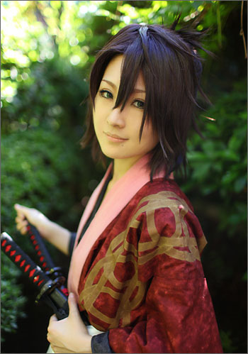 沖田総司 和装 風 ウィッグ