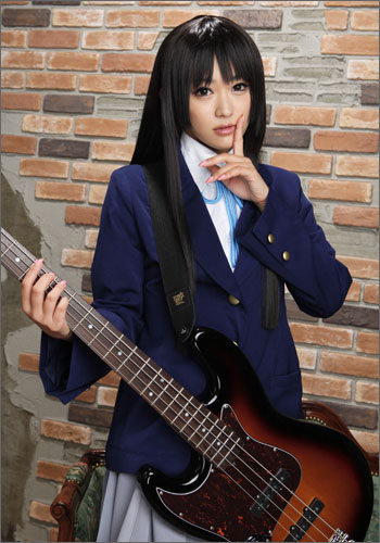 けいおん! 秋山 澪 風 ウィッグ