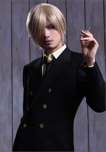 ONE PIECE サンジ 風 ウィッグ