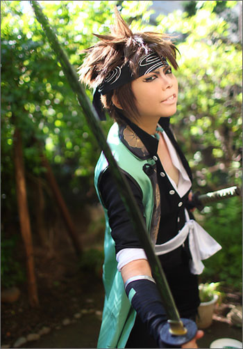 薄桜鬼 永倉 新八 風 ウィッグ 洋装