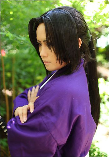 薄桜鬼 土方 歳三 風 ウィッグ 和装