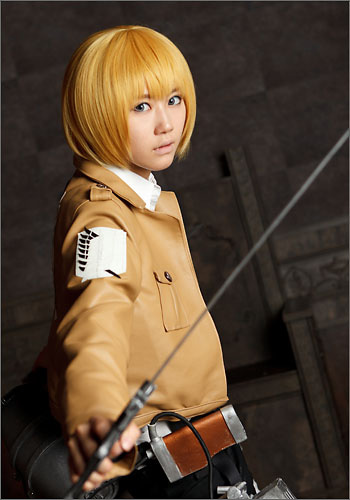 進撃の巨人 アルミン アルレルト 風 ウィッグ