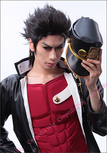 ジョジョの奇妙な冒険 空条 承太郎 風 ウィッグ