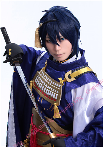 刀剣乱舞 三日月宗近 風 ウィッグ