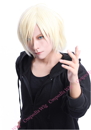 未加工ウィッグ（ゴールド系キャラ）｜コスプレウィッグ・オーダー