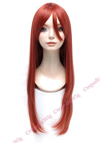 ロングストレート(80cm) ブラッドレッド ロングストレート(80cm