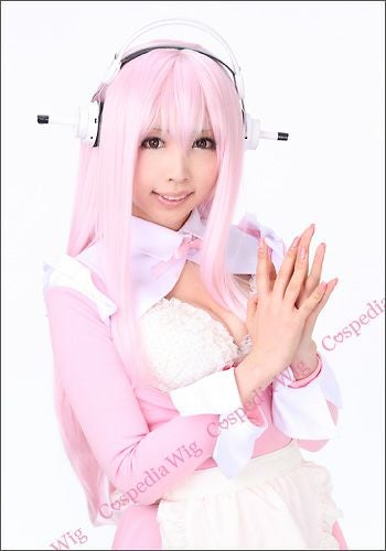 ソニコミ すーぱーそに子 風 ウィッグ 【カラー変更可】 すーぱーそに