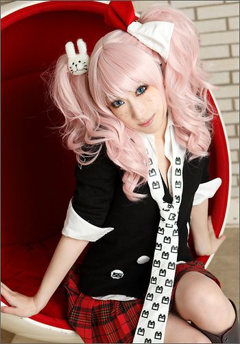 江ノ島盾子 コスプレ 衣装＋ウィッグ コスプレウィッグ ダンガンロンパ 希望の学園と絶望の高校生 江ノ島盾子