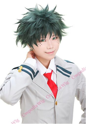 僕のヒーローアカデミア 緑谷出久 コスプレ ウィッグ 06f069b4640c41f7adc8051bb41f1d